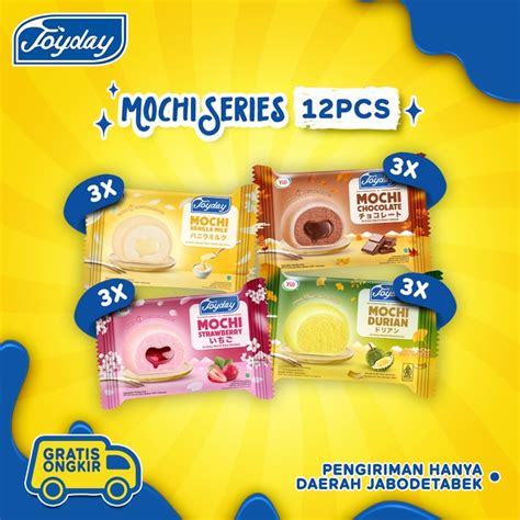 Jual Joyday Ice Cream Package Mochi Series Isi Pcs Eskrim Mochi