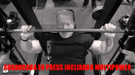 PECTORAL ARRANCADA EN PRESS INCLINADO MULTIPOWER YouTube