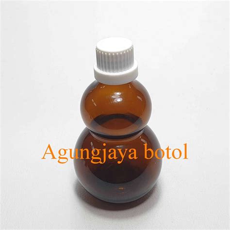 Jual Botol Kaca Hulu Ml Amber Original Tutup Drop Dalam Toner