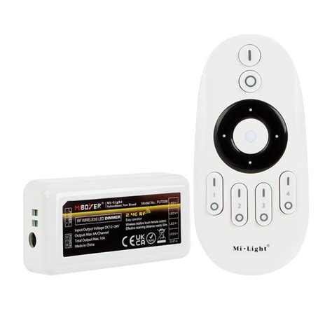 MiBoxer LED Dimmer With RF Touch Remote Single Color Light Strip