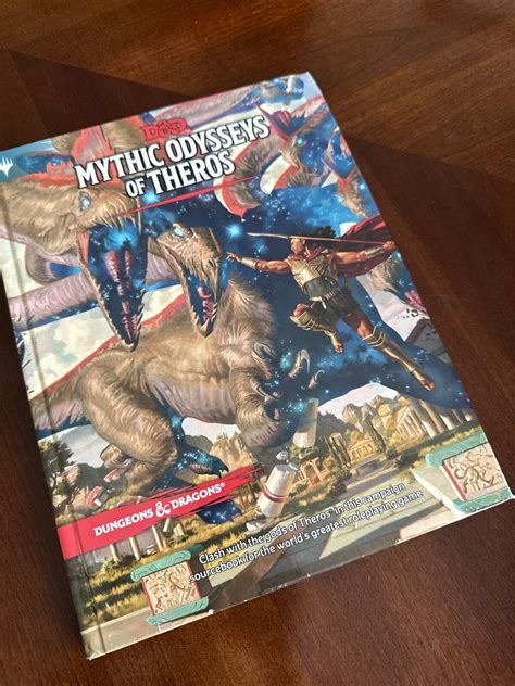 Mythic Odysseys Of Theros D D 5E RPG Dungeons And Dragons Hardback Book