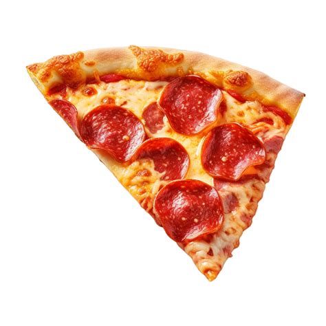 Slice Of Pizza Ai Generative Png