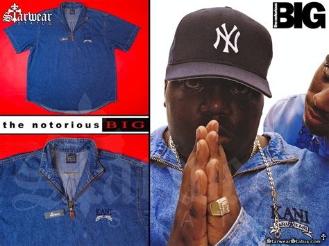 🔥vintage 90s Karl Kani Notorious Biggie Smalls 2pac Gem