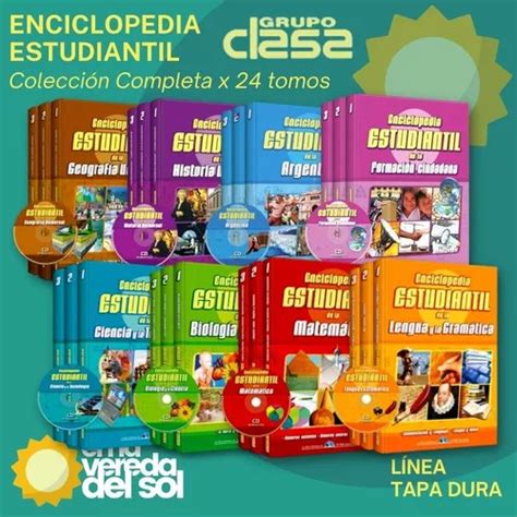 Enciclopedia Estudiantil Clasa Colecci N Completa X Tomos Env O Gratis