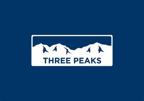 Entry 296 By Alkalifi For Three Peaks Logo Design Freelancer