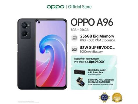 Cek Harga HP OPPO A96 Terbaru 2022 Dan Spesifikasinya