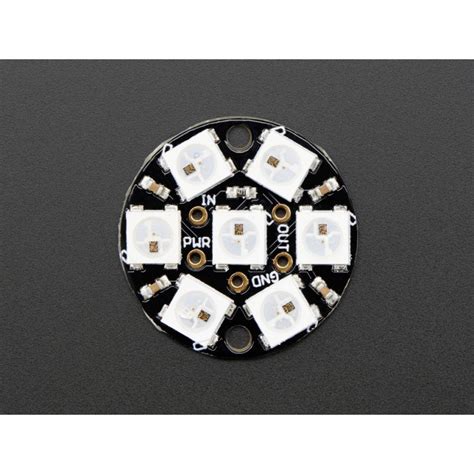 Neopixel Jewel With 7 Led Rgb Led And Driver Integrated Boutique Semageek