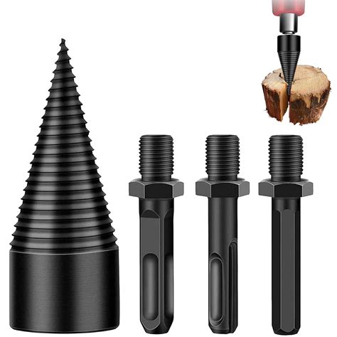 Dotmalls Easy Split Drill Wood Splitter Drill Bit Dotmalls Easysplit