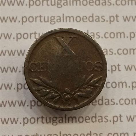 Rp C Ag R E Moeda De Dez Centavos X Centavos Bronze