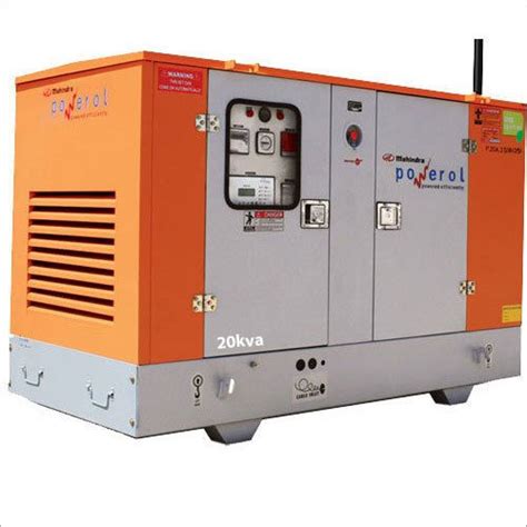 20 Kva Diesel Generator Set At 15000000 Inr In Malappuram Gentech