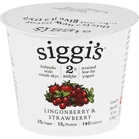 Siggis Yogurt Low Fat Icelandic Style Cream Skyr Strained