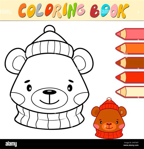 Libro para colorear o página para niños Ilustración vectorial en