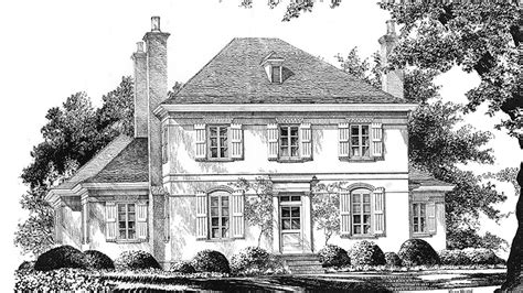 Federalgeorgian House Plans Southern Living House Plans