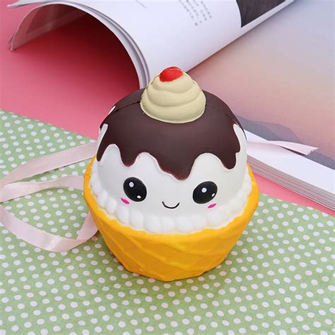 Squishy Ice Cream Cup Squishy 10cm12cm Slow Rising Toy Cute Doll For