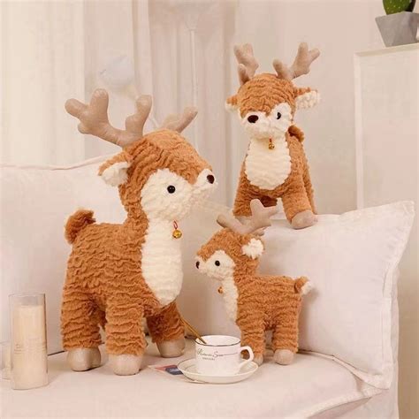 Cute Christmas Home Dé Cor Decorating Elk Doll Christmas Tree Plush
