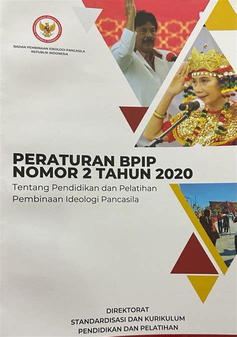 Peraturan Badan Pembinaan Ideologi Pancasila Nomor Tahun Tentang