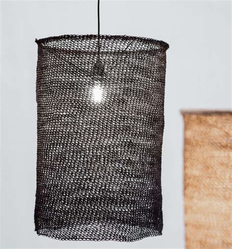 Lets Pause Crocheted Sisal Fibres To Design The Nus Lamps Combining