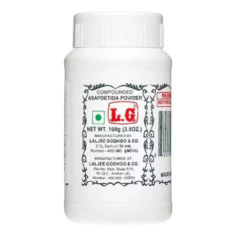 Buy LG Asafoetida Powder 100g Best Before Feb 22 Online UK