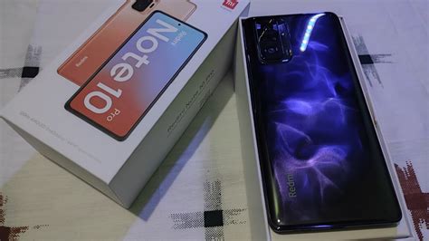 Unboxing REDMI NOTE 10 PRO DARK NEBULA EDITION YouTube