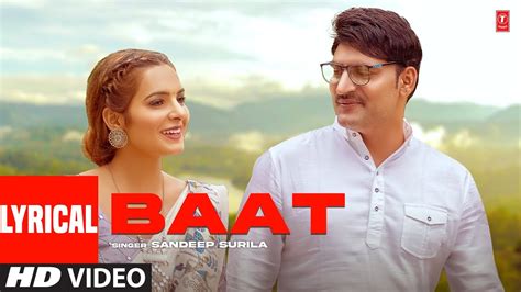 Baat Haryanvi Lyrical Video Song Ajay Hooda Sandeep Surila