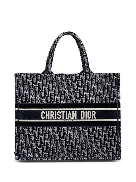 Christian Dior Oblique Book Tote Bag Farfetch