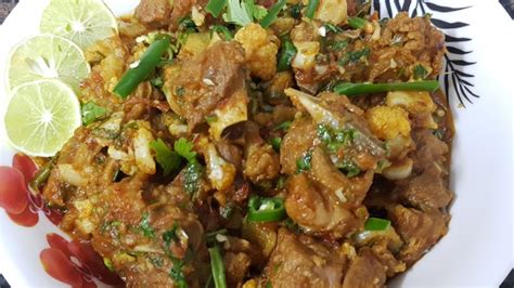 Delicious Gobhi Gosht Recipemutton Andcauliflower Recipelets Cook With