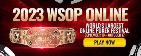 WSOP | Play Online Poker