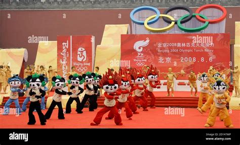 Beijing 2008 olympic mascots hi-res stock photography and images - Alamy