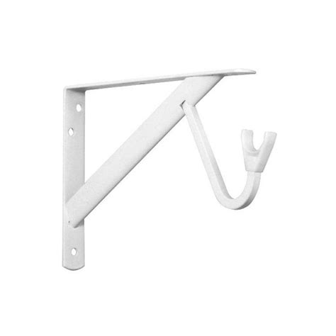 Closet Pro Hd Heavy Duty Shelf Rod Bracket White By Closet Pro Hd