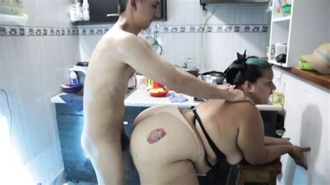 My Stepmom Seduces Me In The Kitchen And We Go Out Fucking Until We Reach Orgasm Magoculioner