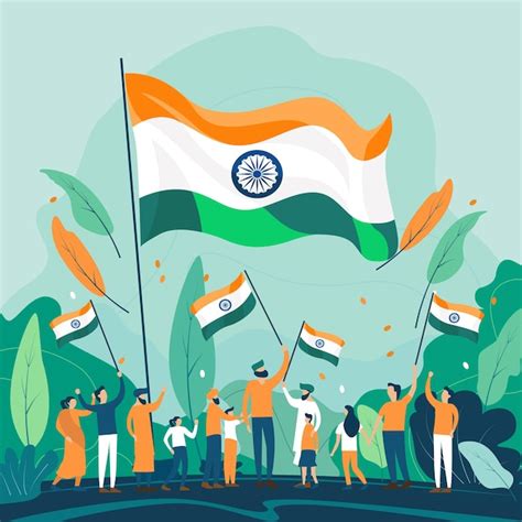 Premium Vector India Independence Day Illustration