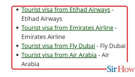 How To Apply For Long Term Tourist Visa In Uae 6 Steps With Pictures