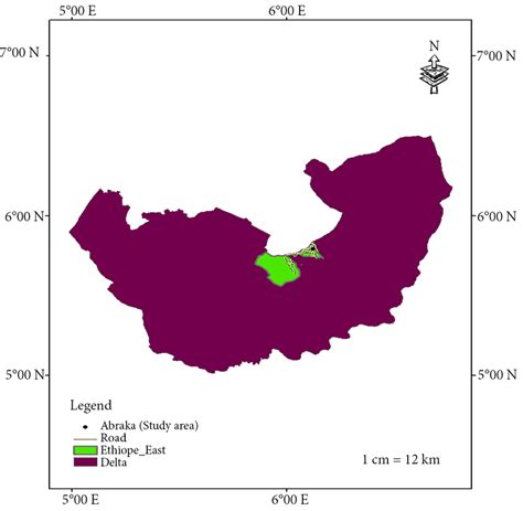 Map of Delta state showing the study area | Download Scientific Diagram