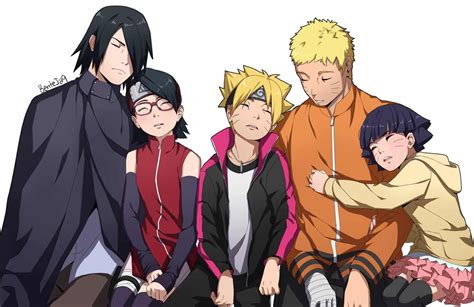 Familia Uzumaki Y Uchiha Naruto Uzumaki Naruto Naruto Sasuke Sakura