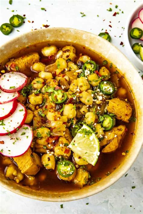 Classic Mexican Chicken Posole Recipe Chili Pepper Madness