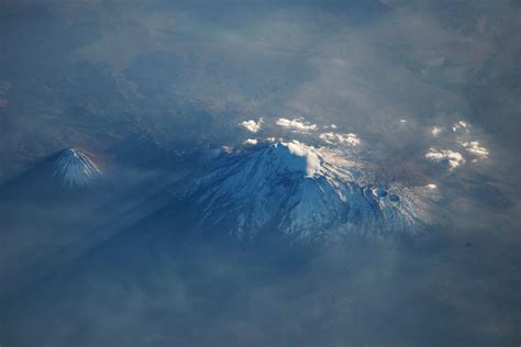 El Monte Ararat Desde La Estación Espacial Un Geólogo En Apuros