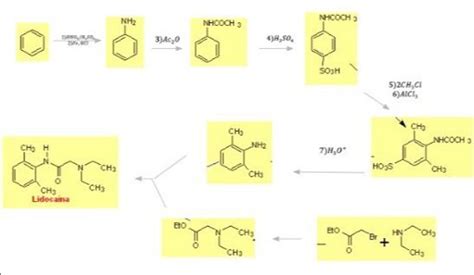 Síntesis de lidocaina Wiki Quantum Amino