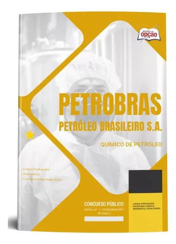 Apostila Petrobras Qu Mico De Petr Leo Editora Op O