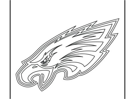 Eagles Football Coloring Pages At Getdrawings Free Download