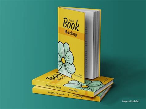 Modelo De Livro De Capa Dura Realista Em Psd Psd Premium