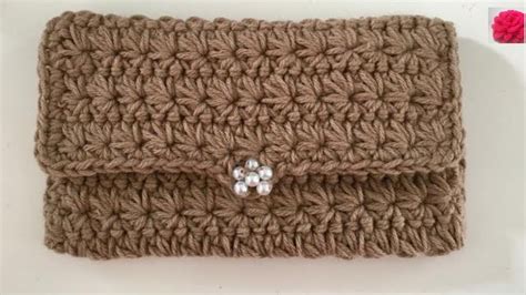 Crochet Clutch Small Purse By Valentina Youtube