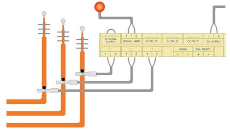 Earth Fault Indicator Circuit Diagram