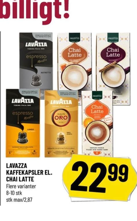 Lavazza Kaffekapsler Tilbud Hos L Vbjerg