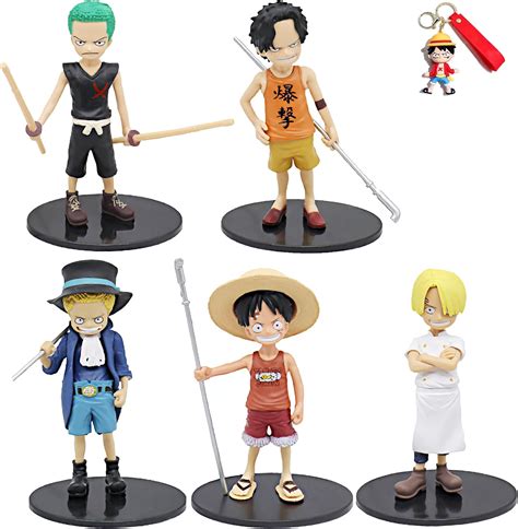 Set de Juguetes de Coleccion One Piece, Set figuras Young Delux One