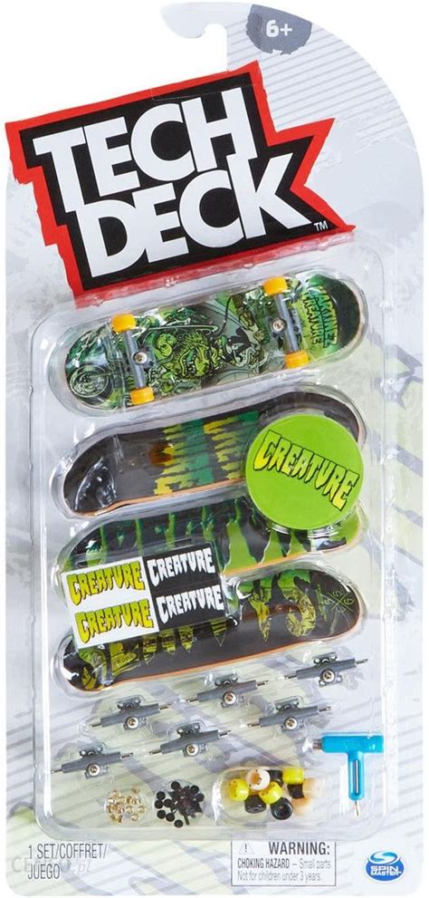 Spin Master Tech Deck Fingerboard Zestaw 4pk Ceny I Opinie Ceneopl