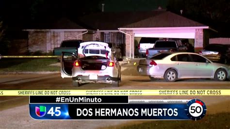 En Un Minuto Houston Confrontación Entre Hermanos Terminó En Tragedia Cuando El Mayor Disparó Y