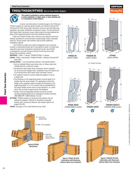 Simpson Strong Tie Connector Guide 2016 By Meeks Lumber And Hardware Issuu