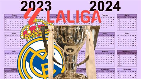 Calendario Real Madrid 2023 2024 Image To U