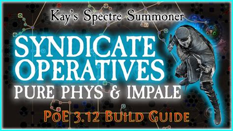 Poe 312 Pure Physical And Impale Syndicate Operatives Spectre