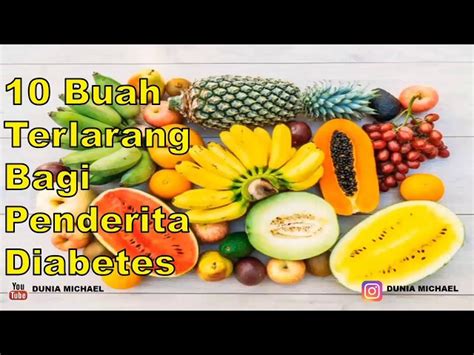 Inilah Daftar Buah Yang Dilarang Untuk Penderita Diabetes Dapat